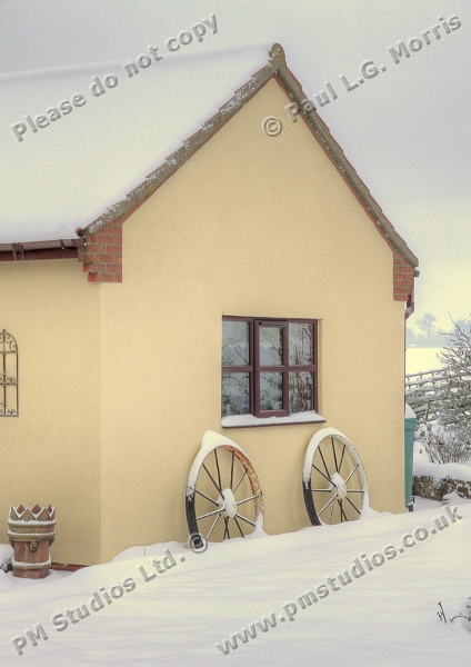 wheels and cottage