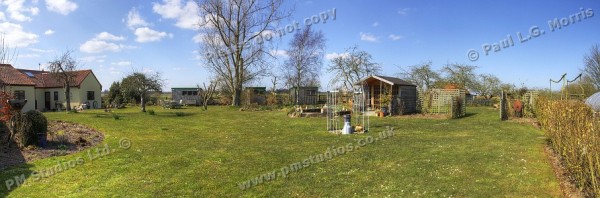 Garden Panorama - April 2013