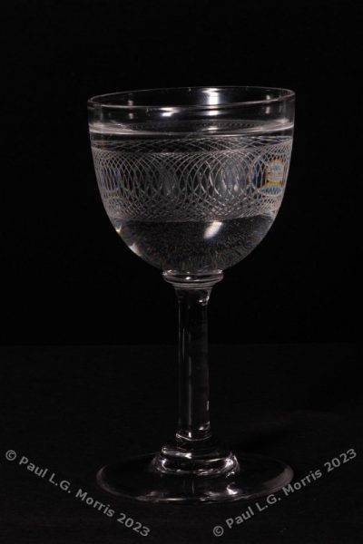 clear wine glass